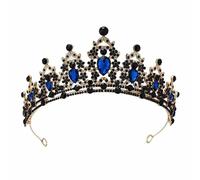 Eleganti corone di cristallo accessori per capelli diademi per donne festa di nozze strass fascia nuziale gioielli copricapo