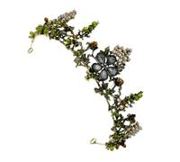 Eleganti corone di fiori con strass sofisticati corone di fiori con elegante copricapo decorazione per la testa