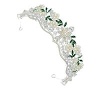 Eleganti corone di fiori con strass sofisticati corone di fiori con elegante copricapo decorazione per la testa