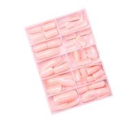 Eleganti Cortometraggi Falsi Short 120pcs Premere Facile Soluzione Manicure Stick Artificiale Sui Chiodi