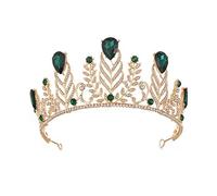 Eleganti Crowcrowtiara Prom Queecrowquinceanera Pageant Crowns Princess Crowrhinestone Crystal Bridal Crowns Tiaras per Womebridal (Colore: White)