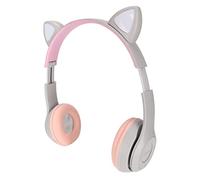 Eleganti Cuffie Bluetooth Cat Ear con Suono Potente per Bambini, Cuffie Leggere per Bambini da Indossare Tutto il Giorno