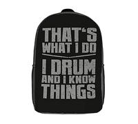 Eleganti Daypack Know Things Backpack Impermeabile Borsa Da Viaggio Per Trekking, Scuola, Idea Regalo, 42X32X14Cm