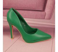 Eleganti décolleté con tacco alto e punta affusolata in finta pelle Escarpins a punta di artiglio,Modesto a prima vista e molto comodo.Non essere triste per il confortoEUR36,EUR37,EUR38,EUR39,EUR40,EU