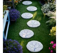 Eleganti decorazioni for esterni tridimensionali, pietre for gradini, aree for laghetti/sentieri/prati, ornamenti artistici da giardino(6PCS)
