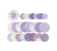 Eleganti dischi di carta per pianificatori creativi e libri di memoria, decorazioni artigianali retrò sottili e forniture per diari, decorazioni per biglietti fatti a mano