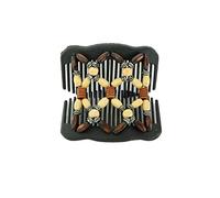 Eleganti e Belle Perline di Legno Pettine per Capelli Farfalla Elasticizzata Magica Fantastica Clip per Capelli novità Attractive Design