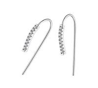 Eleganti e robusti orecchini in lega con elegante effetto gemma, ideali per l'uso quotidiano e occasioni speciali, gioielli alla moda da donna, Taglia unica, come descritto