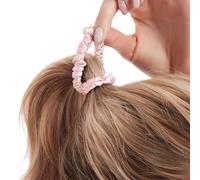 Eleganti elastici in seta morbida per le donne fasce per capelli in morbido tessuto elastico per capelli comodi decorazione per capelli