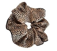 Eleganti elastici per capelli leopardati dolci stili semplici anelli per capelli da indossare tutti i giorni per varie occasioni da donna