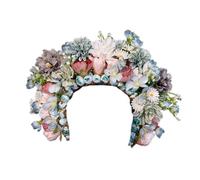Eleganti fasce per capelli da donna con fiore bello copricapo delicato floreale clip ornamento per capelli per