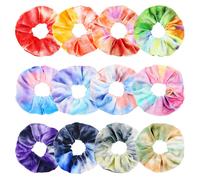 Eleganti fasce per capelli sfumate, accessori per capelli in charmeuse di seta per acconciature raccolte alla moda, regalo unico per acconci