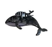 Eleganti Fermagli per Capelli a Forma di Balena - Animali Marini, Antiscivolo, Carini, Forti - Strumento per lo Styling dei Capelli Sottili