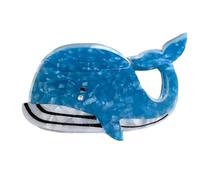 Eleganti Fermagli per Capelli a Forma di Balena, Animali Marini, Antiscivolo, Carini, Forti - Strumento per lo Styling dei Capelli Sottili