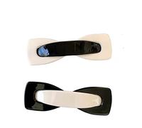 Eleganti fermagli per capelli dal design senza tempo, alla moda, accessori per capelli alla moda, fermagli per capelli geometrici con chiusura automatica per donne e ragazze (confezione da 2)