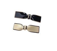 Eleganti fermagli per capelli dal design senza tempo, alla moda, accessori per capelli alla moda, fermagli per capelli geometrici con chiusura automatica per donne e ragazze (confezione da 2)