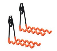 Eleganti ganci resistenti neri arancioni progettati per tenere saldamente la tua