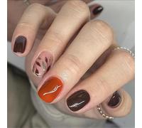 Eleganti glitter a tema unghie finte adesivi flessibili per unghie con tutto il giorno brilla per gli appassionati di moda stili occidentali glitter unghie finte per le donne