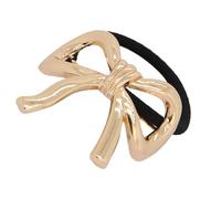 Eleganti legami per capelli in metallo oro e argento Polsini a coda di cavallo Elastici Legami per Capelli Per Aspetto Alla Moda Delle Donne