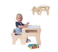 Eleganti mobili per la cameretta dei bambini: tavolo per bambini con sedie - tavolo da scrivania set sedie per bambini - seggiolone.