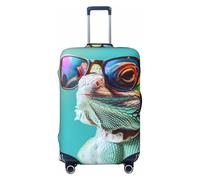 Eleganti occhiali da sole iguana da viaggio coperture per bagagli - Elasticità Valigie Coperture per bagagli 45-81 cm, Nero , S
