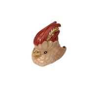 Eleganti orecchini a cerchio traforati a forma di uccello, dimensioni regolabili, placcatura anticata, comodi gioielli alla moda, addons, gioielli conure floreali, come descritto