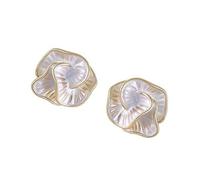 Eleganti orecchini a forma di camelie nere da donna, portatili, per riunioni di lavoro e abiti casual, uso quotidiano, orecchini a petalo dolce, Misura unica, come descritto, come descritto