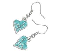 Eleganti orecchini a forma di cuore a goccia L'amore e il romanticismo Accessori Gioielli di San Valentino per le donne Eleganti orecchini bianchi simbolizzano, Taglia unica, come descritto