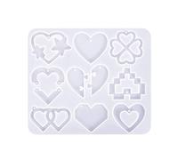 Eleganti orecchini a forma di cuore con ciondolo per creare eleganti orecchini pendenti a forma di cuore per fai da te personalizzati
