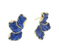 Eleganti orecchini a goccia di olio a forma di foglia d'acero, accessorio per le donne che amano i disegni vintage e cercano gioielli alla moda accessori per esterni, Misura unica, come descritto
