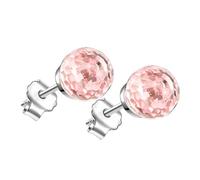 Eleganti orecchini a sfera di cristallo, con zirconi arcobaleno, per donne alla moda, gioielli unici e alla moda, fatti a mano, C, come descritto, come descritto