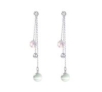 Eleganti Orecchini con ciondoli per Donna Orecchini con Perno in Cristallo Austriaco da Sposa Breve personalità Nappa Design Lungo Scintillante