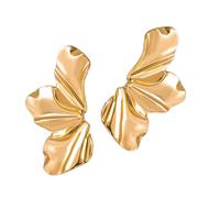 Eleganti orecchini da donna con petali inconfondibili per creare artigianato di leghe comode, ideali per l'uso quotidiano occasionale. Accessori da donna alla moda, Taglia unica, come descritto