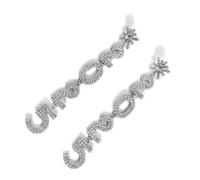 Eleganti orecchini di strass 2025 Orecchini eleganti e scintillanti adatti per aggiungere un tocco di fascino a ogni occasione, Taglia unica, come descritto