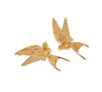 Eleganti orecchini in acciaio inox a forma di colomba della pace che simboleggiano speranze e pace, da indossare tutti i giorni o per occasioni speciali, gioielli per occasioni speciali