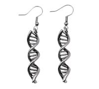 Eleganti orecchini ispirati al DNA dal design distintivo per coloro che apprezzano la scienza e