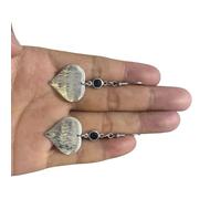 Eleganti orecchini pendenti a forma di cuore con accento portatile, gioielli alla moda portatili per l'uso quotidiano o celebrazioni orecchini a tema amore, Misura unica, come descritto, come
