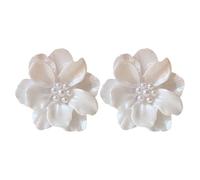 Eleganti orecchini pendenti con nappe di zircone e struttura a conchiglia, per donne, gioielli alla moda che migliorano un look sofisticato, Misura unica, come descritto, come descritto