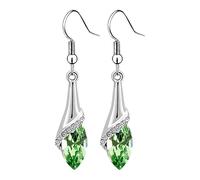 Eleganti orecchini retrò cavi. La perfetta combinazione di squisita maestria e design classico mostra personalità e fascino ed è adatto per una varietà di orecchini in argento da donna, Taglia unica