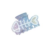 Eleganti ornamenti per capelli che combinano motivi di conchiglie e stelle marine con comoda clip per capelli antiscivolo in acetato