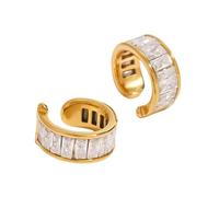 Eleganti Per La Cuffia Auricolare Set Cufo In Acciaio Inossidabile Premium Che Evidenzia Scintillanti Per Le Date Gioielli Da Donna Alla