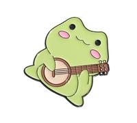 Eleganti rane Ensembles Lapel Pins Animato Rane Nastro Lapel Creative Spilla di Fascino Regali Per Adolescenti Stile Adolescente, Taglia unica, come descritto