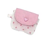 Eleganti sacchetti per auricolari con design a stelle e paillettes, in tessuto impermeabile, per proteggere piccoli glitter essenziali custodia per auricolari a forma di stella