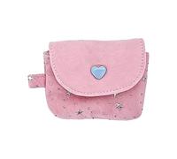 Eleganti sacchetti per auricolari con design a stelle e paillettes, in tessuto impermeabile, per proteggere piccoli glitter essenziali custodia per auricolari a forma di stella