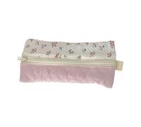 Eleganti sacchetti per penne con design floreale con ampi scomparti materiali in poliestere durevoli cerniere di facile accesso per studenti accessori professionali per ufficio durevoli, A