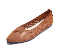 Eleganti Scarpe Casual da Donna per Il Comfort Quotidiano, Design con Punta Cava, perfette per la Primavera e L'Estate, Versatili con Pantaloni Casual, Suola Piatta per Essere indossate Tutto Il