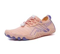 Eleganti scarpe da acqua per donne e uomini, ad asciugatura rapida, in mesh traspirante, per escursioni a piedi nudi, per palestra, sport all'aria aperta, surf, yoga, spiaggia, passeggiate(Beige,41 EU