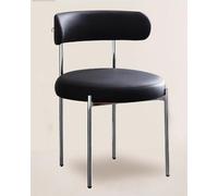 Eleganti sedie imbottite con gambe in metallo, versatili per cucina, soggiorno, sala da pranzo, trucco e camera da letto, comfort ed eleganza moderni