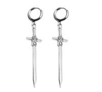 Eleganti spade in lega Orecchini dichiarazione Comodi da indossare Ganci per le orecchie Accessori Gioielli da donna alla per le feste Orecchini dichiarazione per le feste