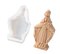 Eleganti stampi per sapone in silicone serie religiosa stampi per artigianato in silicone texture strumento artigianale forniture per la produzione a mano stampo religioso
